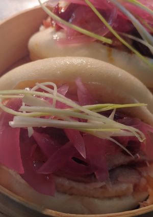 Una foto de Pan- Bao puntas de solomillos de ternera