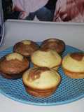 Muffins de coco y castañas de cajú