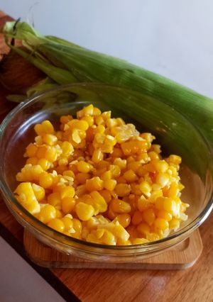 Una foto de Choclo con manteca y sal 🌽