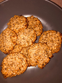 Una foto de Galletas de banana y coco