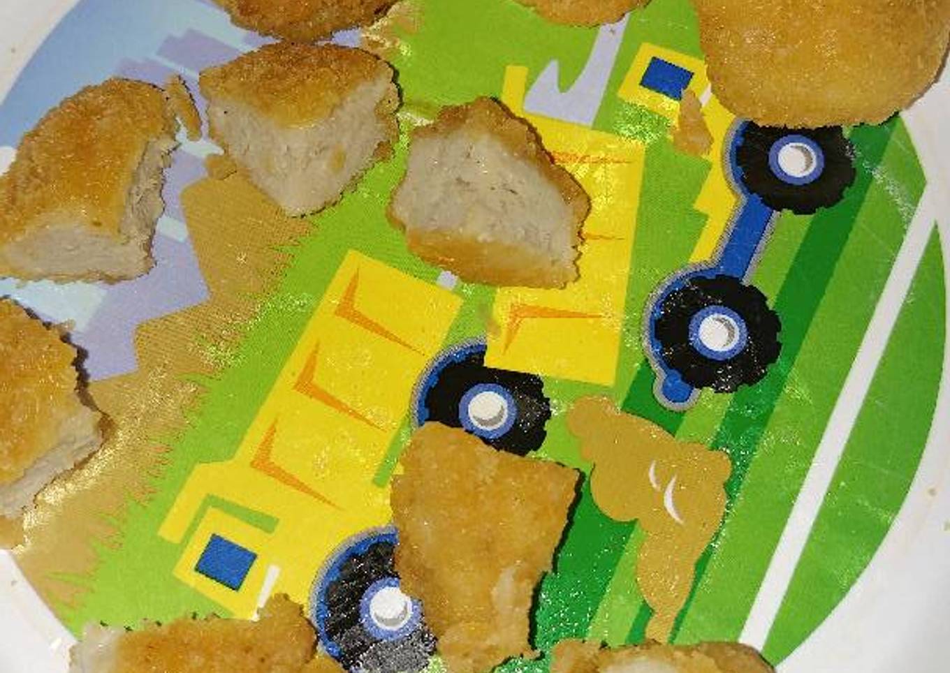 Tyson Chicken Nuggets Made in French Air Refrigerator.