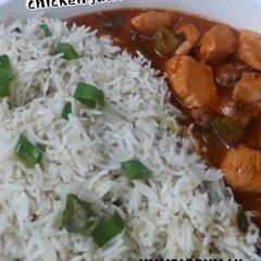 A picture of Chicken jalfrezi.