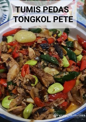 Foto resep Tumis Pedas Tongkol Pete