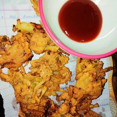 Vegetables pakoray A picture of Vegetables pakoray.