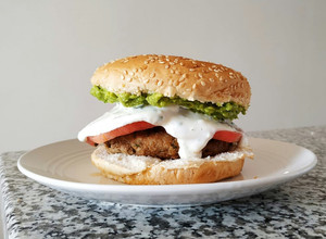 Una foto de Hamburguesas caseras