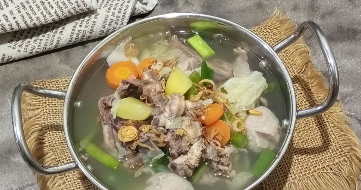 Sup Bakso Tulangan Ayam