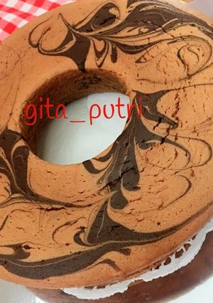 Foto resep Marble Cake Vanilla-Coklat
