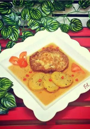 Foto resep Telur ceplok semur kecap