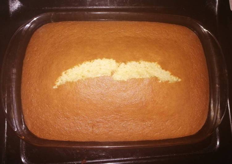 Bizcocho de almendra en mambo