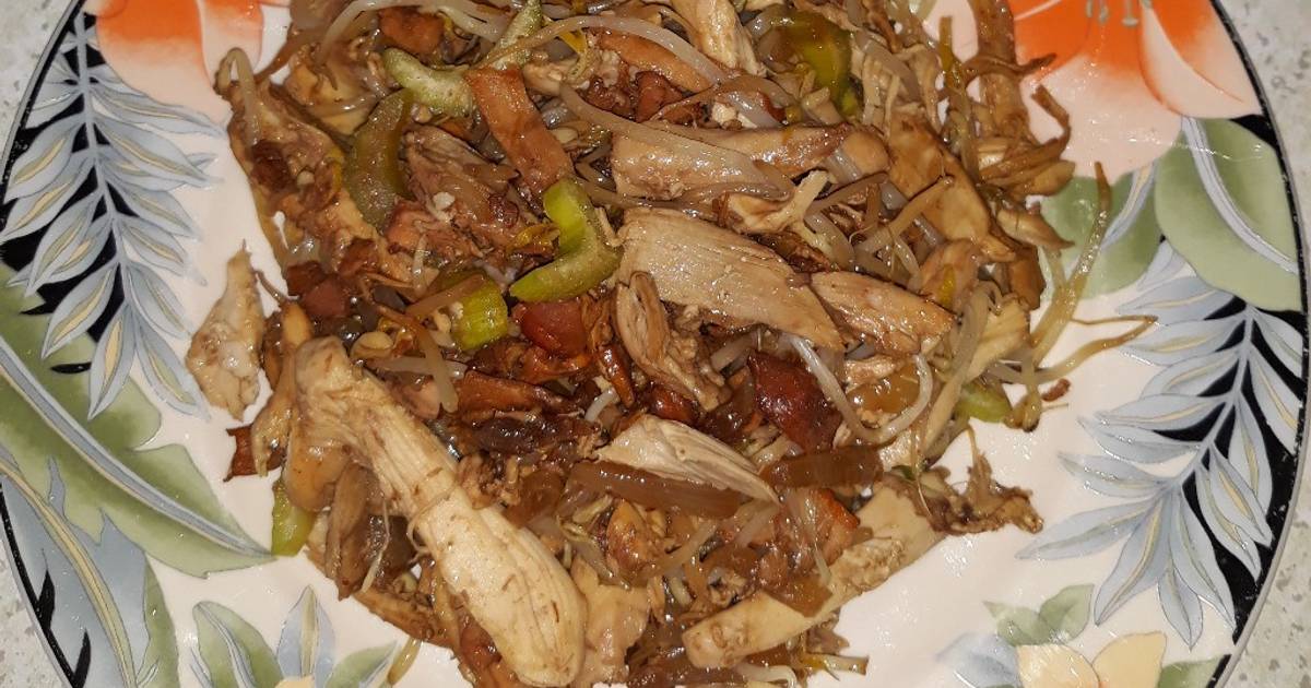 Pollo con germen de soya y tocino Receta de My Kitchen ❤- Cookpad