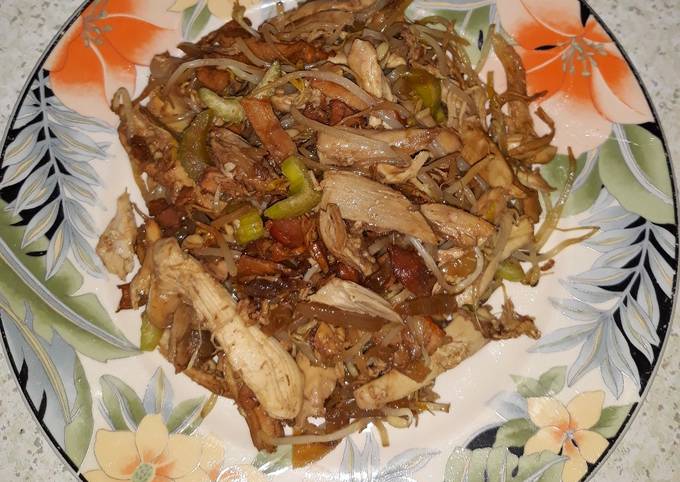 Pollo con germen de soya y tocino Receta de My Kitchen ❤- Cookpad