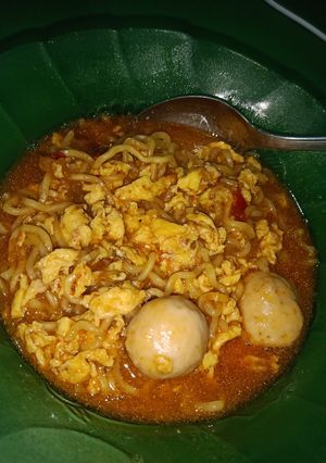 Foto resep Mie Tek Tek kuah