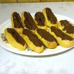 A picture of Chocolate Eclairs.