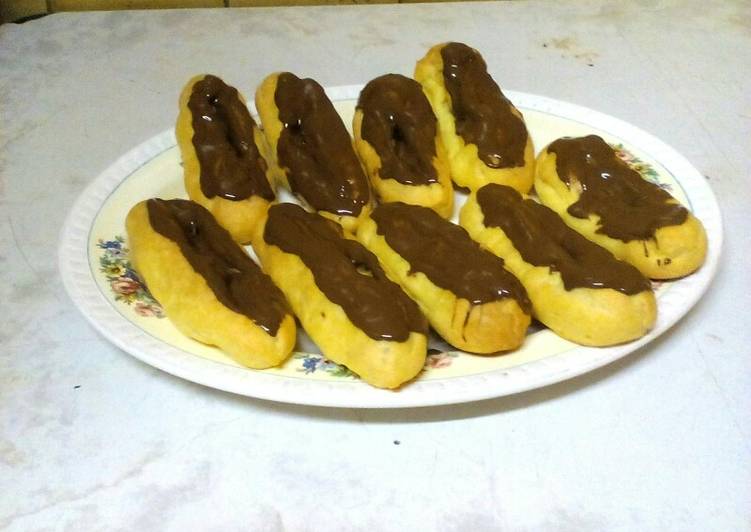 Easiest Way to Prepare Perfect Chocolate Eclairs