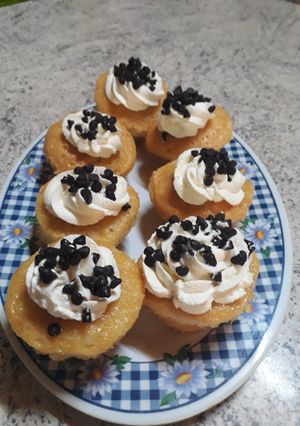 Una foto de Cupcakes de vainilla