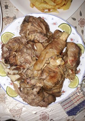 صورة لوصفة كوارع خروف