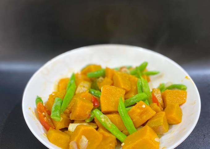 Resep: Tumis labu buncis Bunda Pasti Bisa