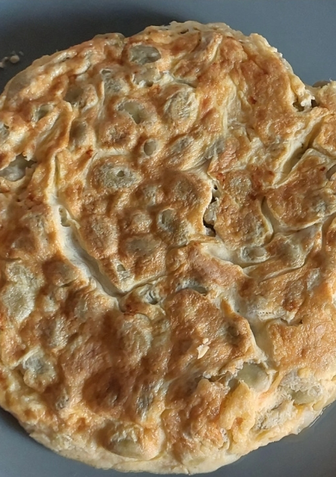 Una foto de Tortilla de habitas