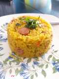 Arroz de salchichas