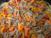 Una foto de cómo cocinar sobrante de barbacoa