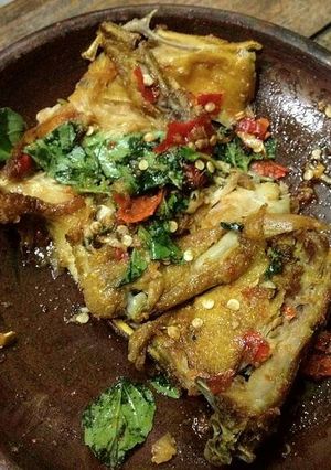 Foto resep Ayam Penyet kemangi