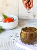 Pickled coriander leaves Dhonepata Bata
