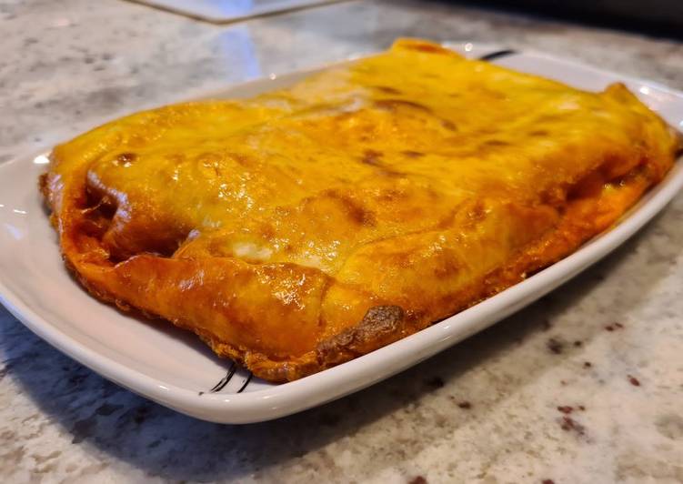 Empanada de chorizo y champiñones