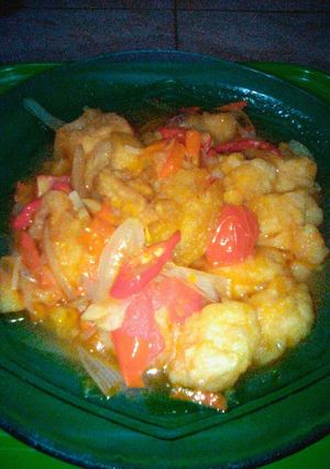 Foto resep Ayam Tepung Asam Manis