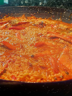Una foto de Arroz con Bogavante y langostinos