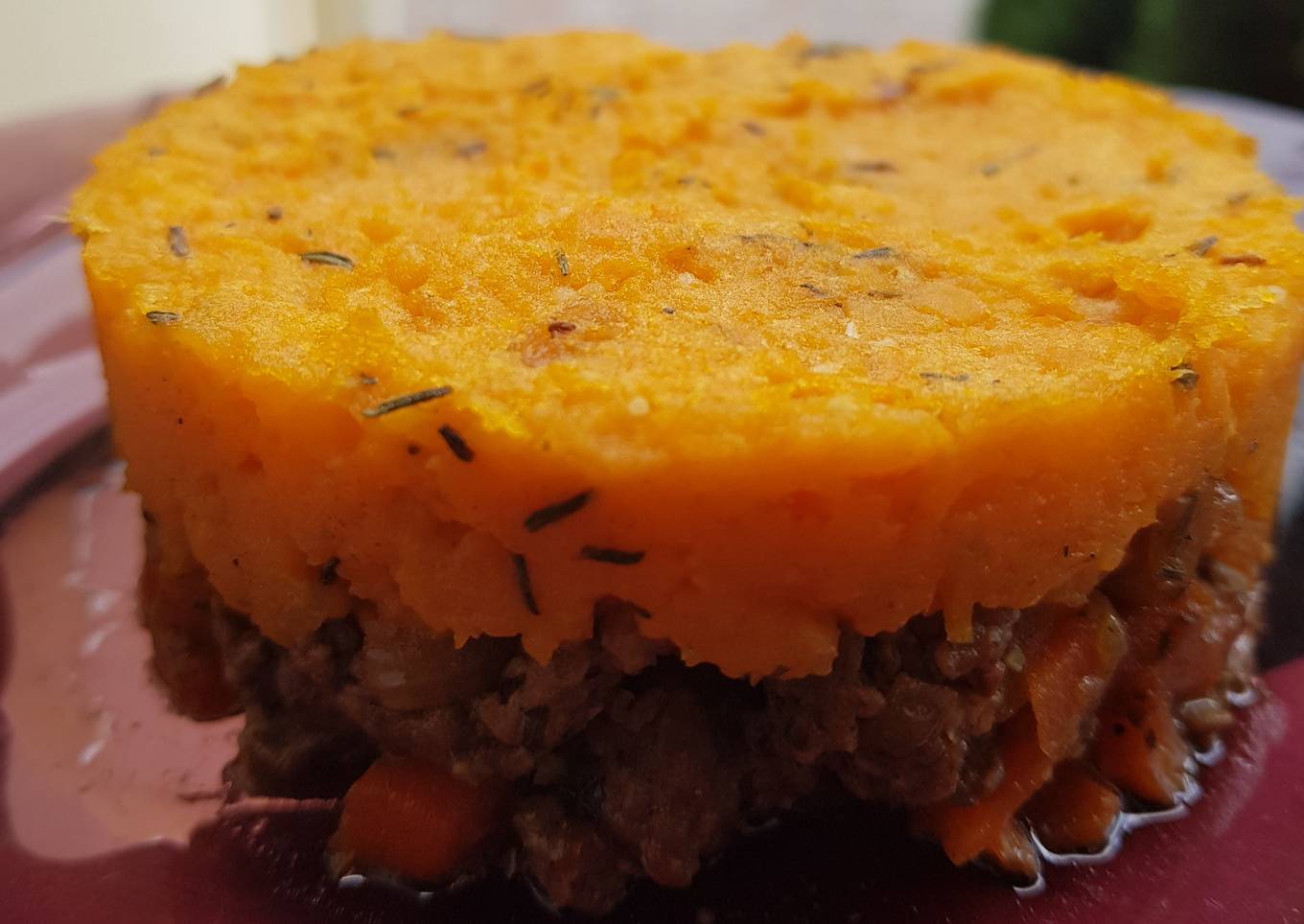 Hachis de Parmentier de patate douce