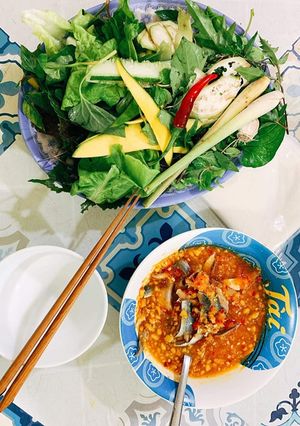 Hình của món Gỏi Cá Trích Tháng Ba Ngon Bá Cháy.