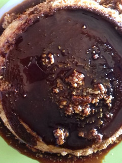 Una foto de Flan de queso Philadelphia