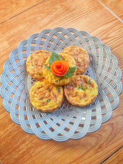 Foto resep Omelete Mie Sayur