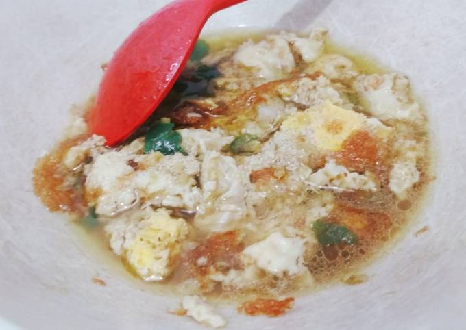 Telur ceplok kuah kecap