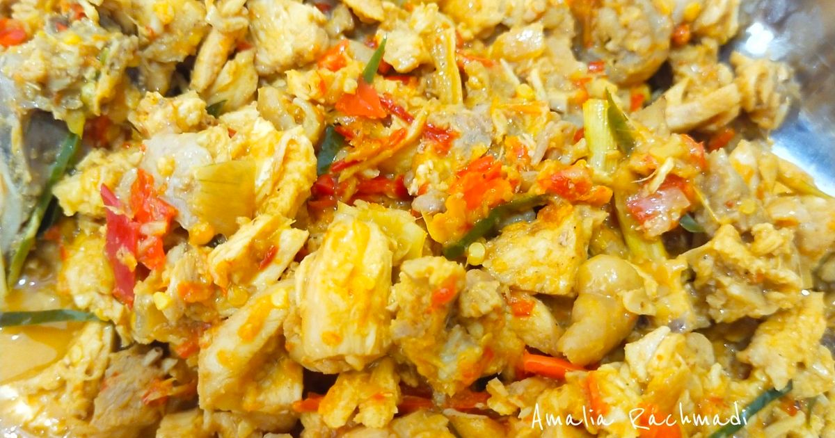 Ayam Suwir Pedas ala Bali