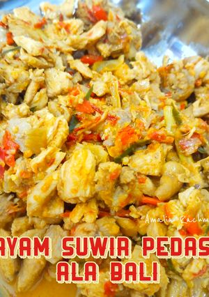 Foto resep Ayam Suwir Pedas ala Bali