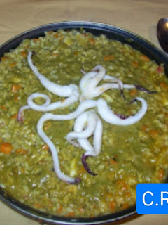 Una foto de Arroz verde
