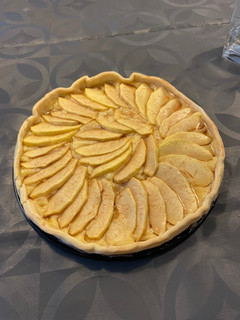 Una foto de Tarta de manzana