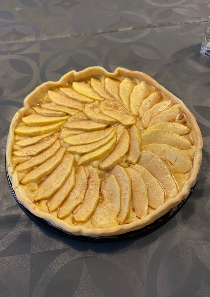 Una foto de Tarta de manzana