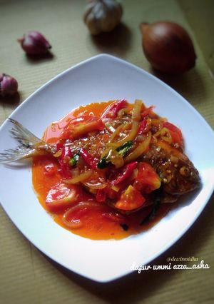 Foto resep Ikan Bawal laut Pedas Asam Manis