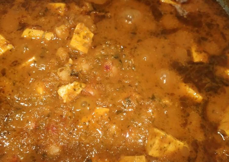 Easiest Way to Prepare Speedy Paneer chana masala