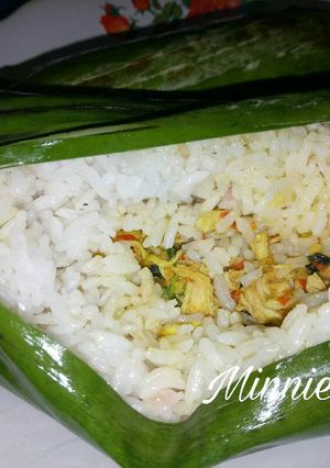 Foto resep Nasi Bakar Ayam suwir