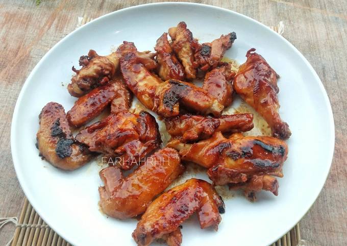 Resep Chicken Wings Ala Pizza Hut Rahasianya Di Marinasinya Oleh Farhah Cookpad