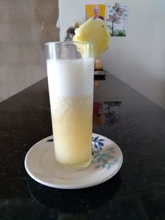 Foto de Suco de Abacaxi e Banana vitaminado