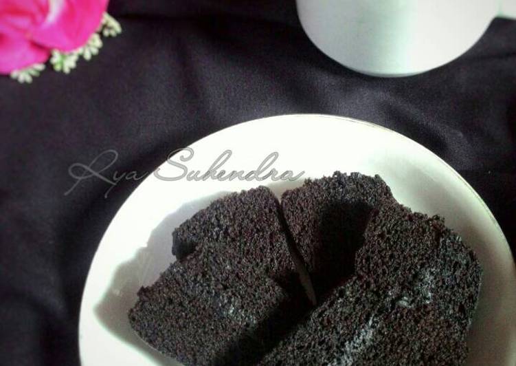 Cara Gampang Membuat BRONKETEM Brownies Ketan Item Anti Gagal