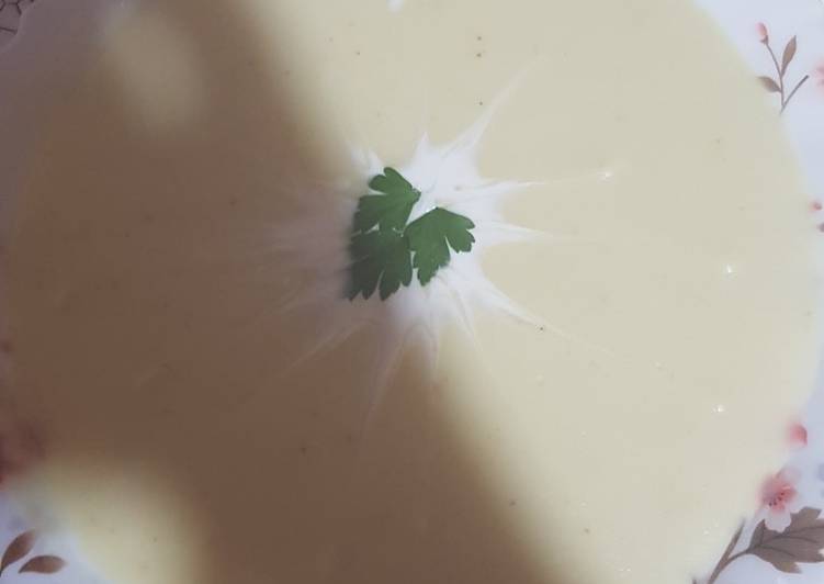 Recette: La soupe de pomme de terre حساء البطاطس