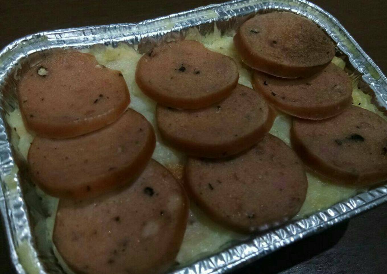 Pasta Tutup Sosis Sapi