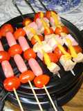 Parrilla racletera para compartir con amigos