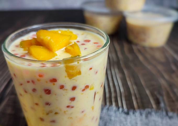 Resep Mango Sago Oleh Asriwida Cookpad