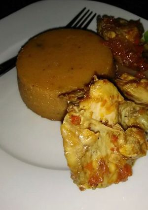 A picture of Plantain moimoi.